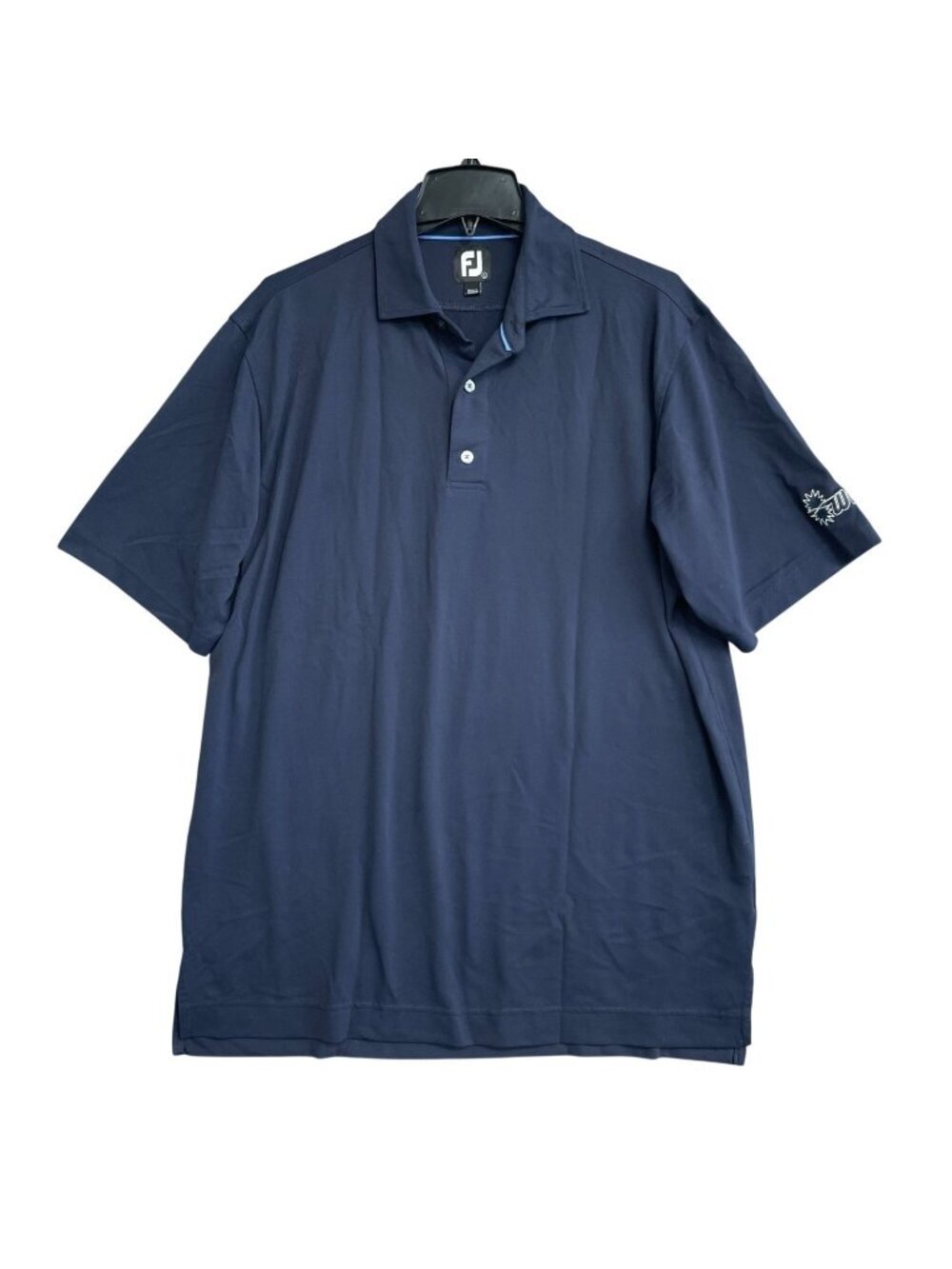 FootJoy Navy Golf Polo Shirt Men's Size L P0567